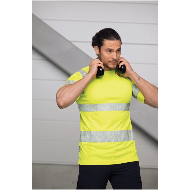 T-shirt 5326 Varselgul Varsel gul Jobman – billede 5