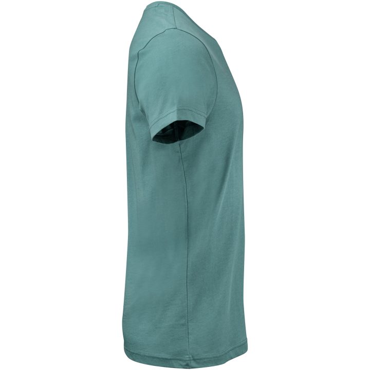 T-shirt American U Aloegrön James Harvest – billede 3