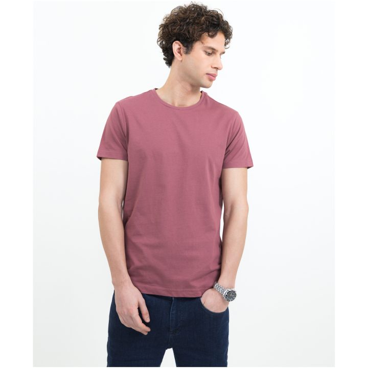 T-shirt American U Dammröd James Harvest – billede 2