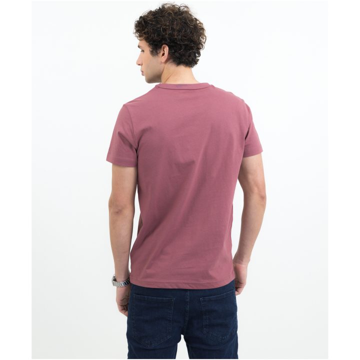 T-shirt American U Dammröd James Harvest – billede 3