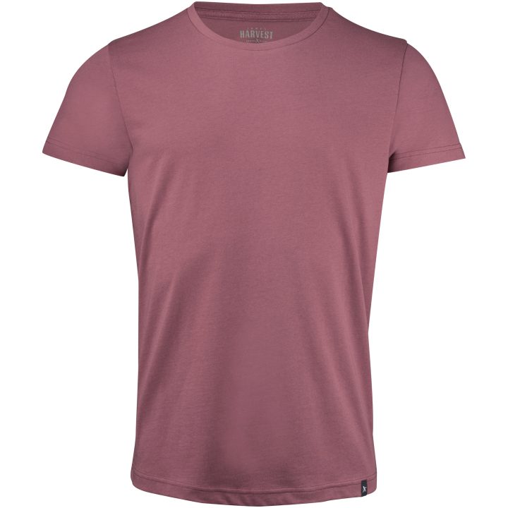 T-shirt American U Dammröd James Harvest – billede 5
