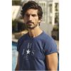 T-shirt American U Sommarblå James Harvest – miniature 7