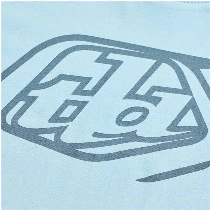 T-shirt Badge Lyseblå TROY LEE DESIGNS M – billede 3