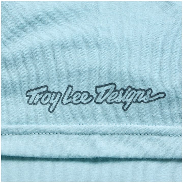 T-shirt Badge Lyseblå TROY LEE DESIGNS M – billede 6
