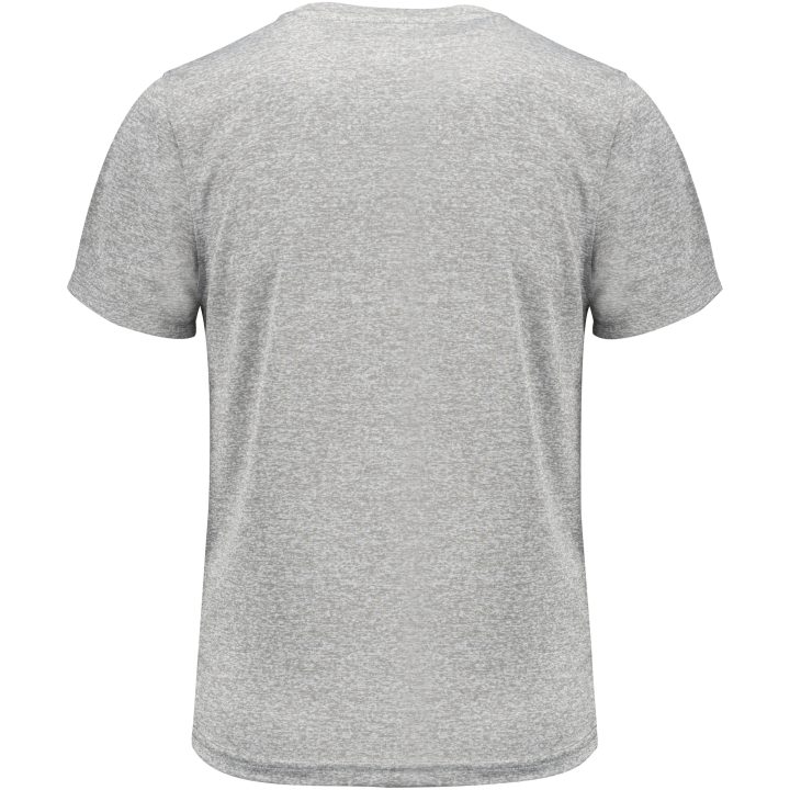 T-shirt Barn Run Gråmelerad Printer RED 110-120 cl – billede 2