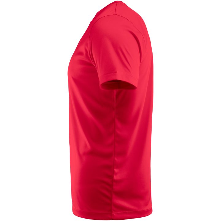 T-shirt Barn Run Röd Printer RED 110-120 cl – billede 3