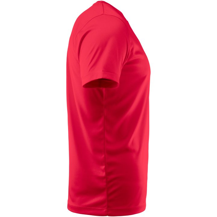 T-shirt Barn Run Röd Printer RED 110-120 cl – billede 4