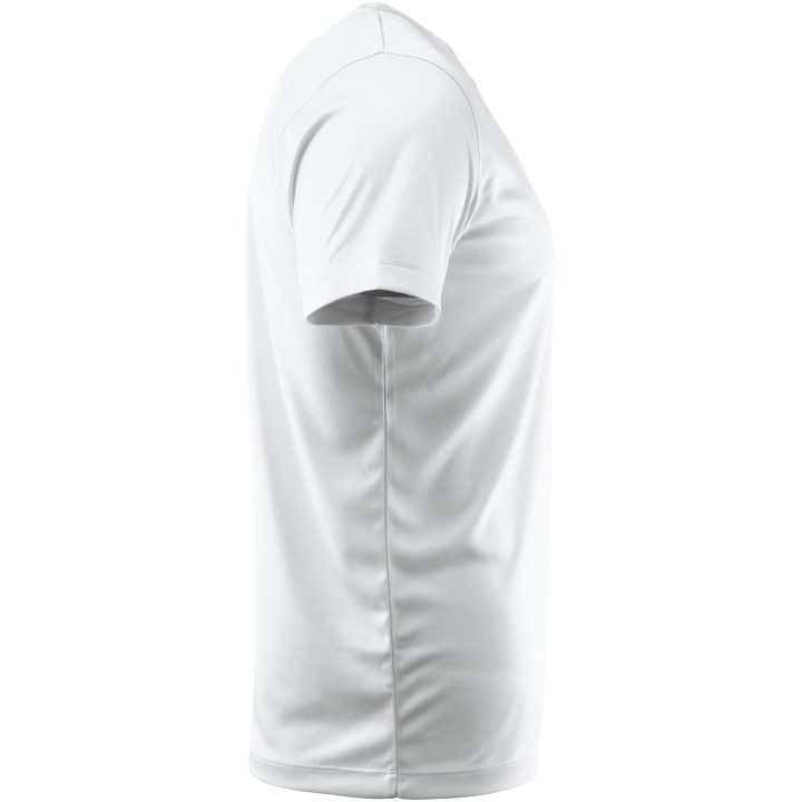 T-shirt Barn Run Vit Printer RED 110-120 cl – billede 4