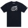 T-shirt Børn Badge Sort TROY LEE DESIGNS Ys – miniature 1
