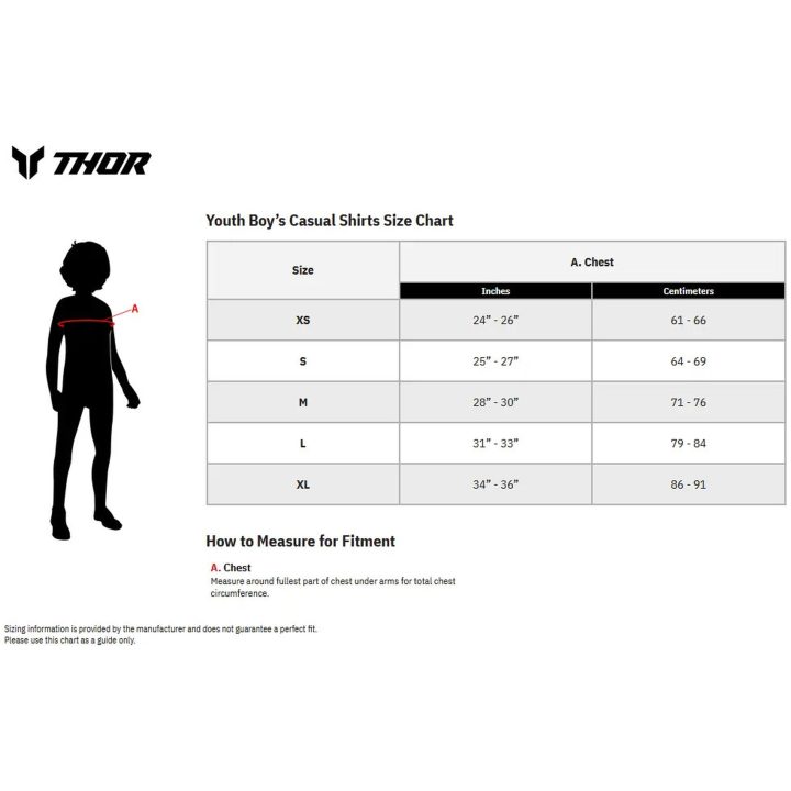 T-shirt Børn Brave Sort THOR M – billede 3