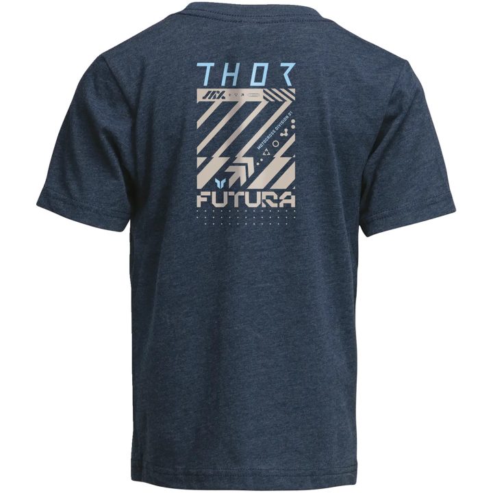 T-shirt Børn Futura Marineblå THOR XS – billede 2