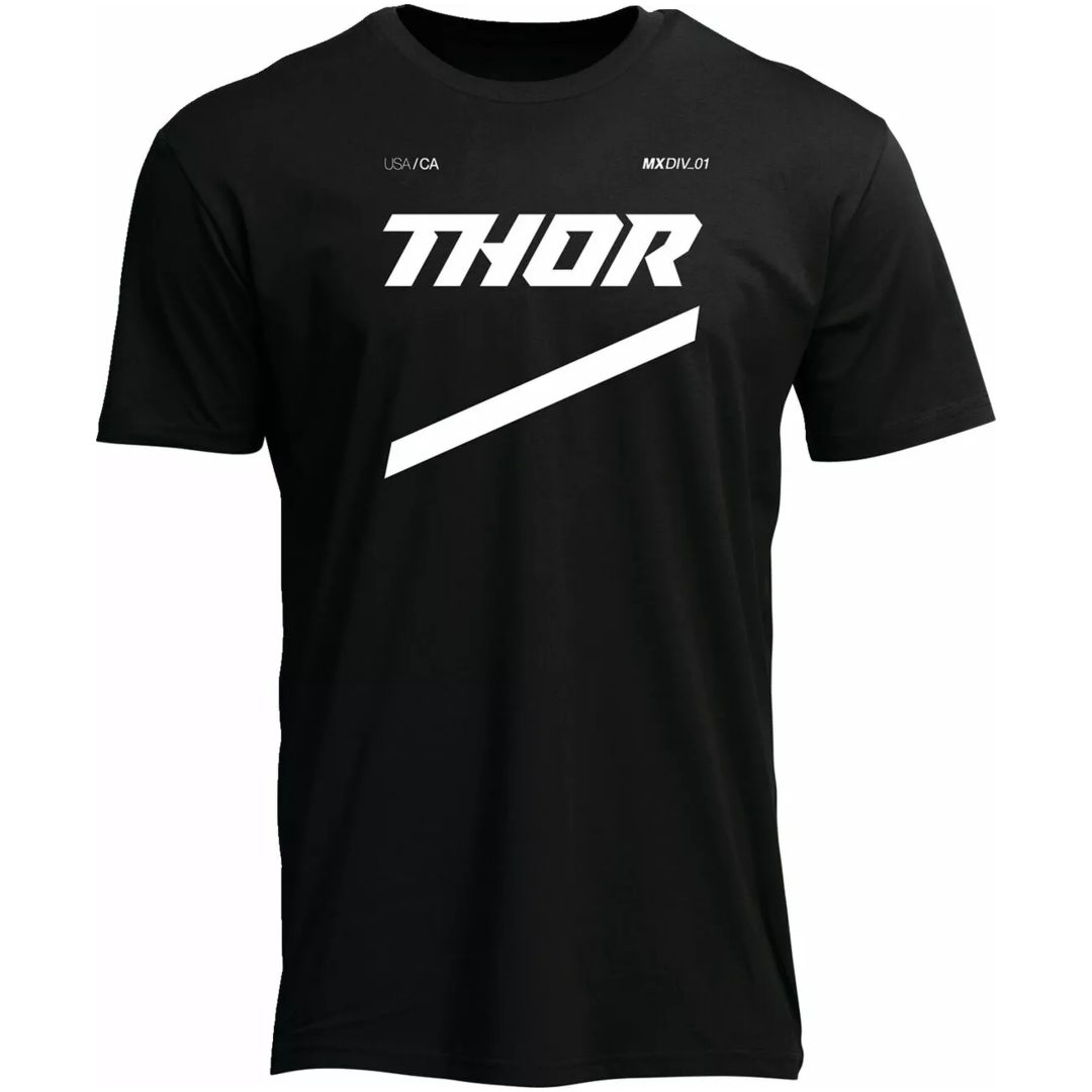T-shirt Brave Sort/hvid THOR Small