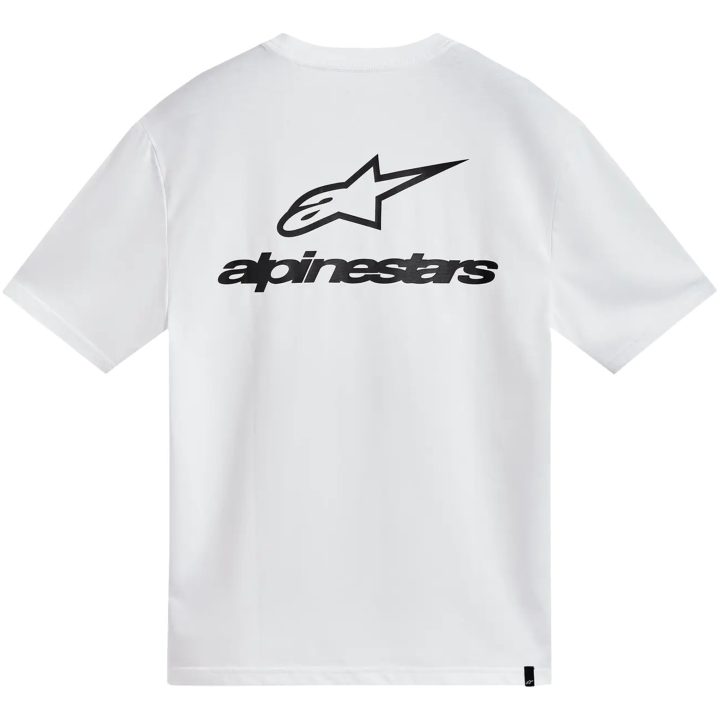 T-shirt Combo Back Hvid Alpinestars s – billede 2
