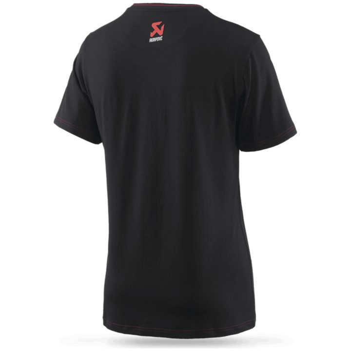 T-shirt Corpo Sort AKRAPOVIC Medium – billede 3