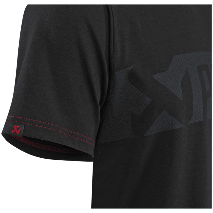 T-shirt Corpo Sort AKRAPOVIC Medium – billede 2
