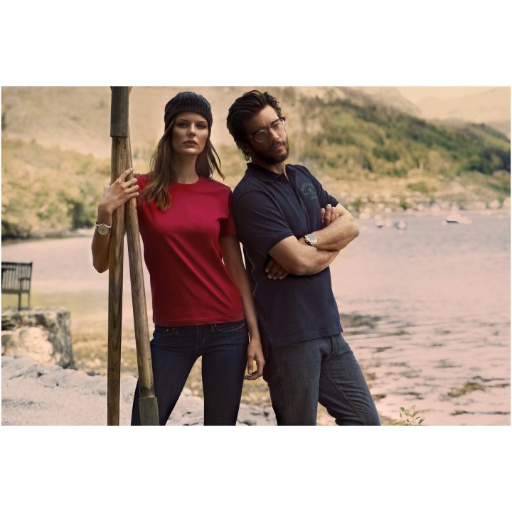 T-shirt Dam American Lady Brun James Harvest – billede 2
