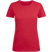 T-shirt Dam American U Röd James Harvest