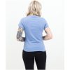 T-shirt Dam American U Sommarblå James Harvest – miniature 3