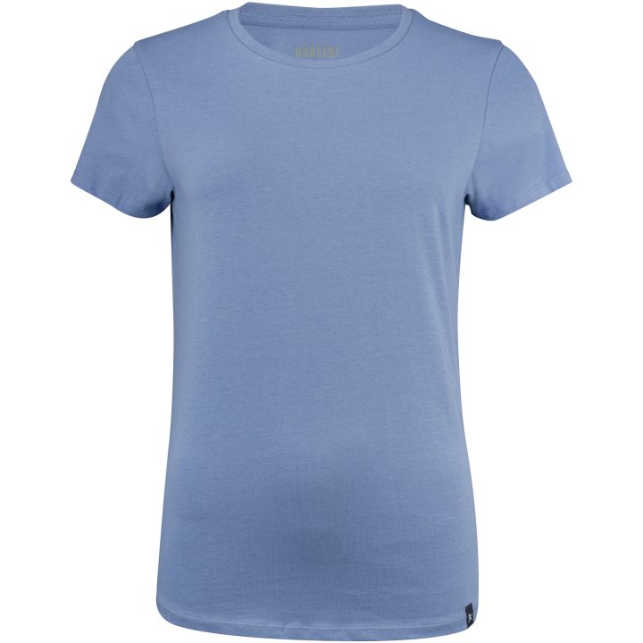 T-shirt Dam American U Sommarblå James Harvest – billede 4