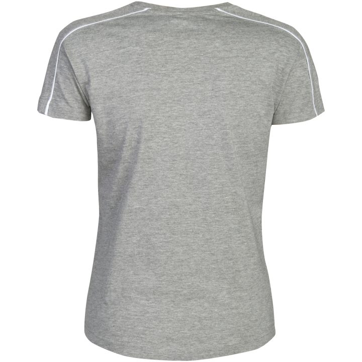 T-shirt Dam Bike Gråmelerad Printer s – billede 2