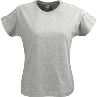 T-shirt Dam Bike Gråmelerad Printer