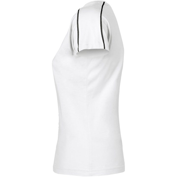 T-shirt Dam Bike Vit Printer s – billede 3
