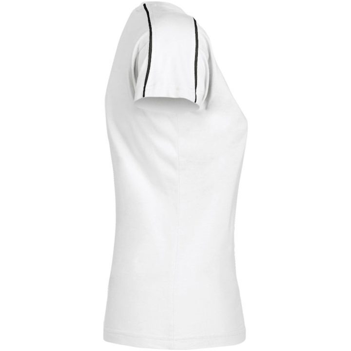 T-shirt Dam Bike Vit Printer s – billede 4