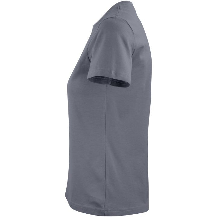 T-shirt Dam Heavier Pro Stålgrå Printer Essentials XS – billede 4