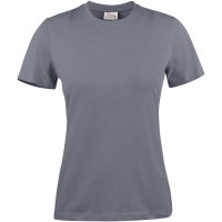 T-shirt Dam Heavier Pro Stålgrå Printer Essentials