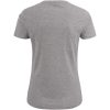 T-shirt Dam Heavy V-neck Gråmelerad Printer Essentials XS – miniature 2