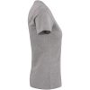 T-shirt Dam Heavy V-neck Gråmelerad Printer Essentials XS – miniature 3