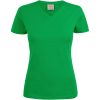 T-shirt Dam Heavy V-neck Klargrön Printer Essentials XS – miniature 1