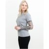 T-shirt Dam Light Gråmelerad Printer Essentials XS – miniature 2