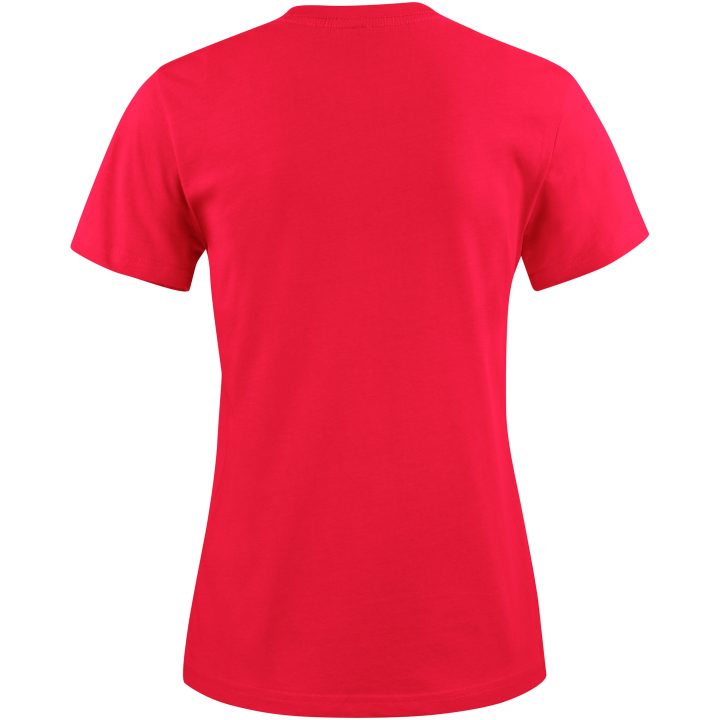 T-shirt Dam Light Röd Printer Essentials XS – billede 2