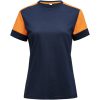 T-shirt Dam Prime T Marinblå/neonorange Printer PRIME XS – miniature 1