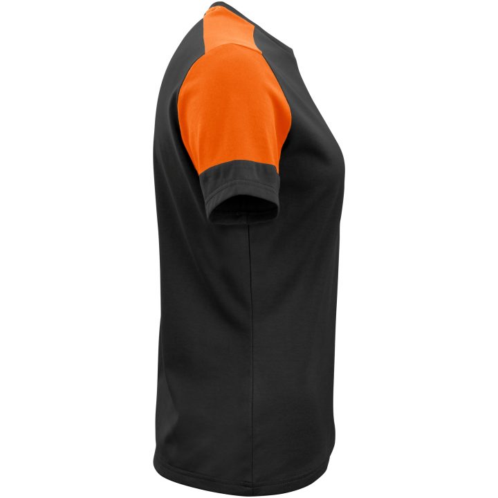 T-shirt Dam Prime T Svart/orange Printer PRIME 3XL – billede 4