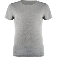 T-shirt Dam Run Gråmelerad Printer RED