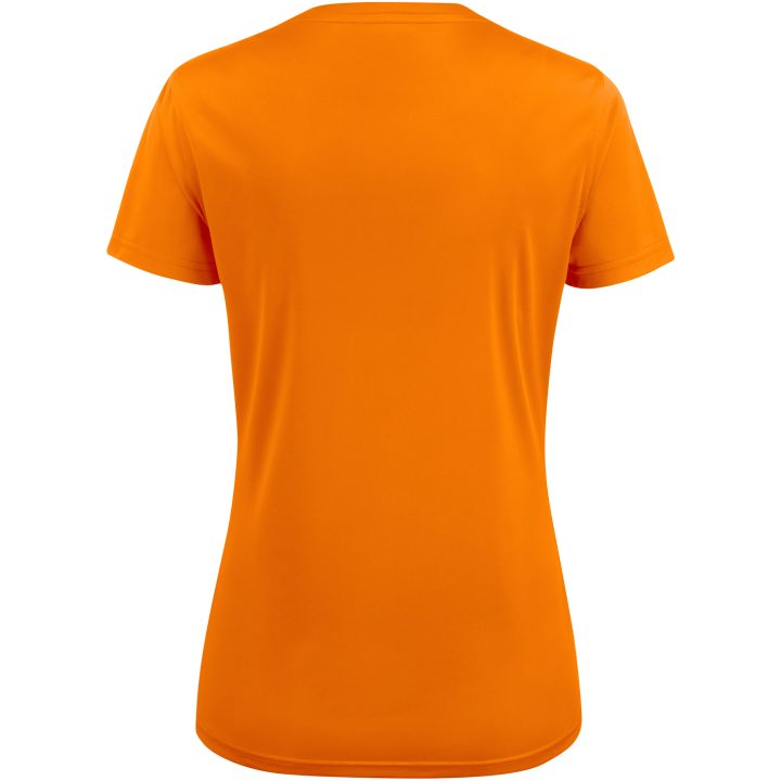 T-shirt Dam Run Klarorange Printer RED XS – billede 2