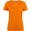 T-shirt Dam Run Klarorange Printer RED XS – miniature 1
