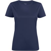 T-shirt Dam Run Marinblå Printer RED