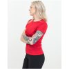 T-shirt Dam Run Röd Printer RED XS – miniature 2