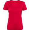 T-shirt Dam Run Röd Printer RED XS – miniature 5