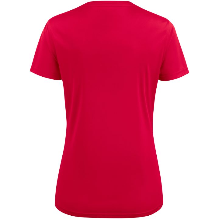 T-shirt Dam Run Röd Printer RED XS – billede 7