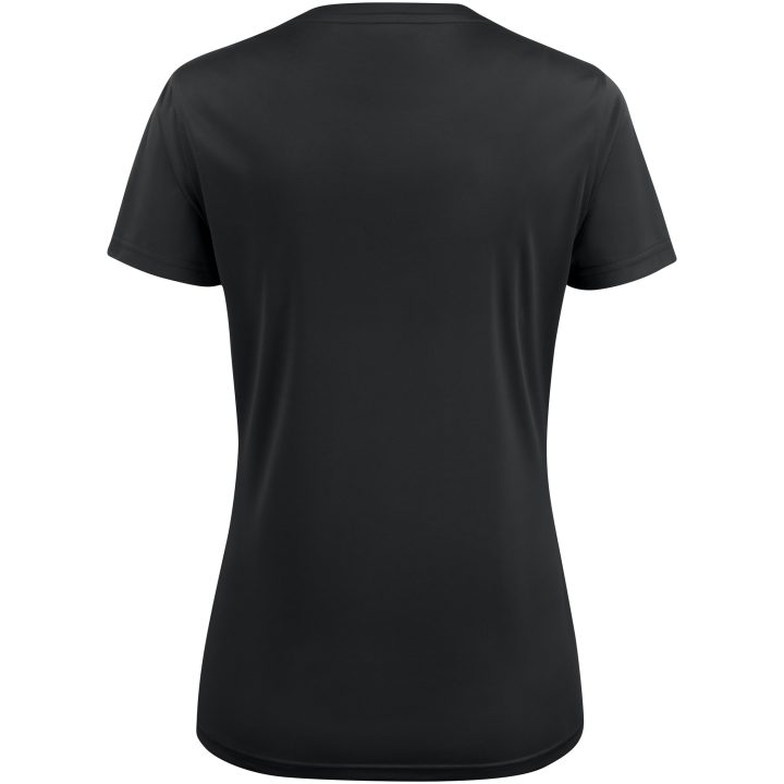 T-shirt Dam Run Svart Printer RED XS – billede 2