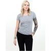 T-shirt Dam Twoville Gråmelerad James Harvest – miniature 1