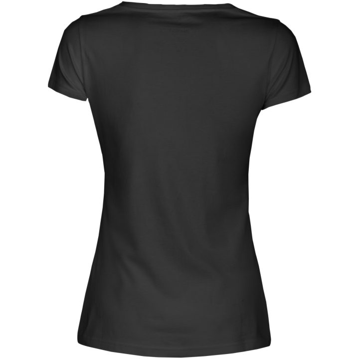 T-shirt Dam Twoville Svart James Harvest – billede 3