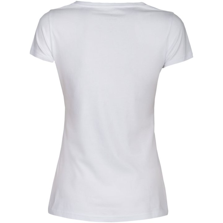 T-shirt Dam Twoville Vit James Harvest – billede 3