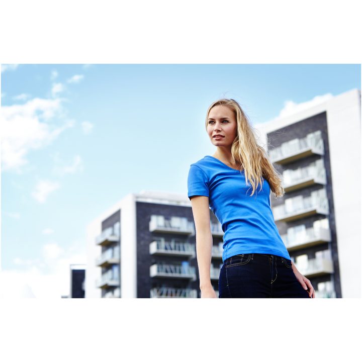 T-shirt Dam Vision Äppelgrön Hurricane – billede 3