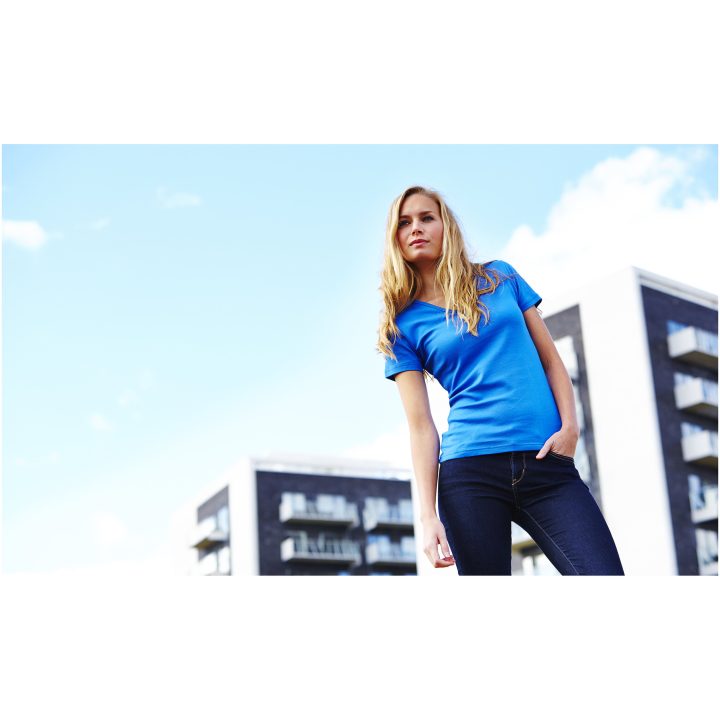 T-shirt Dam Vision Röd Hurricane – billede 5