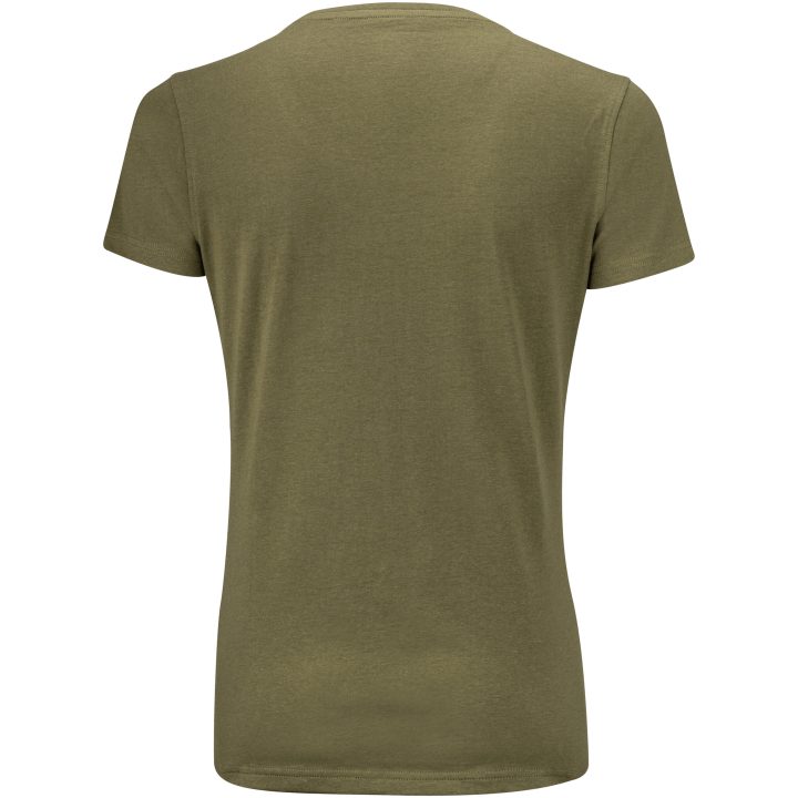 T-shirt Dam Walcott Mossgrön James Harvest – billede 3